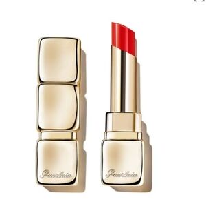 Guerlain KissKiss Shine Lipstick 729 Daisy Red